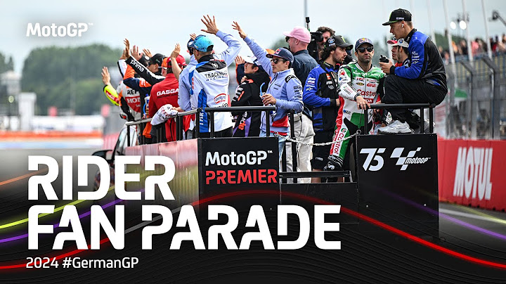 Rider Fan Parade | 2024 #GermanGP