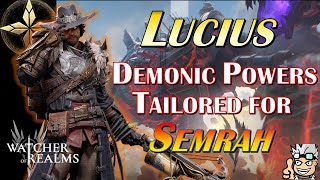 Lucius Is A Beast Against Semrah | Test Server | Watcher of Realms