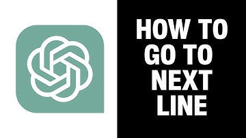 How To Go To Next Line in ChatGPT (2025)