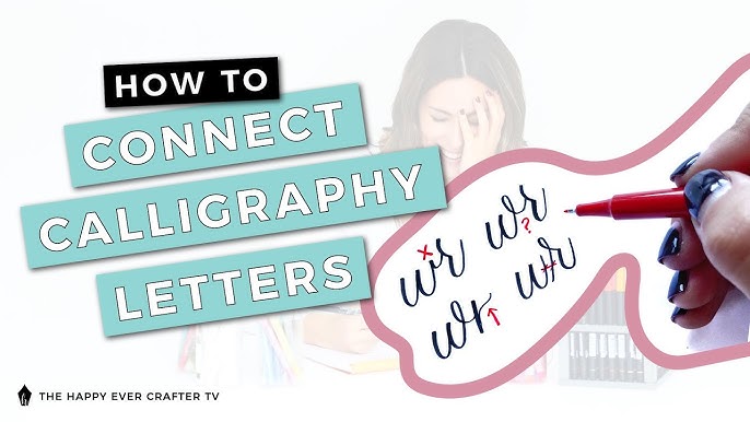 Calligraphy VS. Hand Lettering VS. Fonts – What's the difference? - The  Happy Ever Crafter