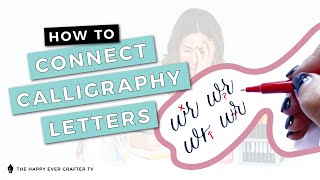 How To Connect Calligraphy Letters Into Words