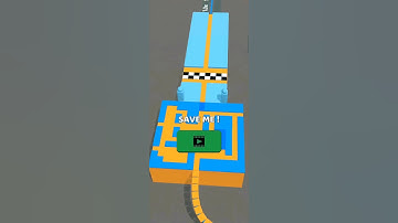 Hard to pass! #stackydashgame Level- 70 (2.8x) #gamer #gaming #stackydash #tricky #youtubeshort