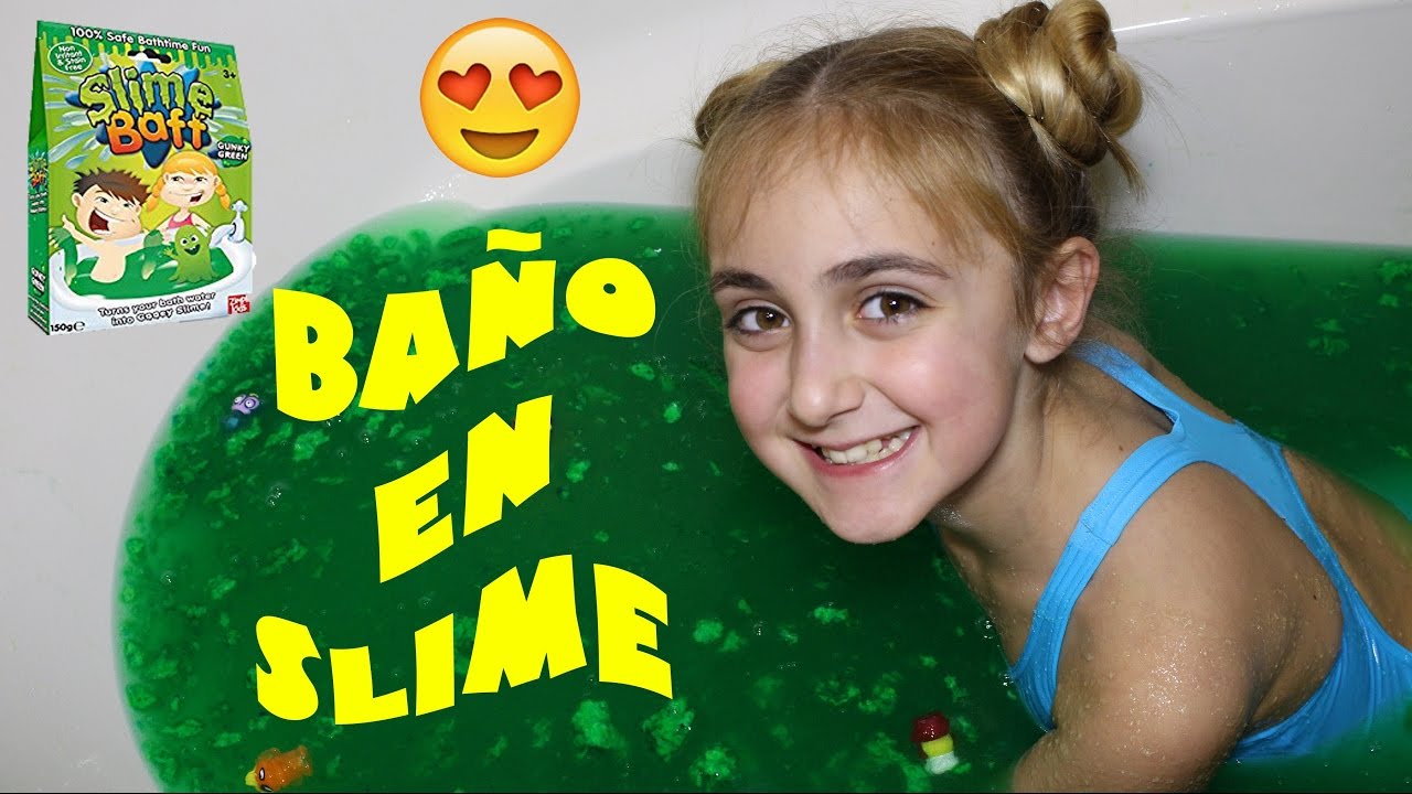 divertido con jochy en vivo Jugando con SLIME / moco verde | SLIME BAFF - Silvia Sánchez