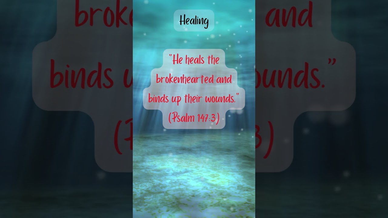 Bible's Pain: Healing   