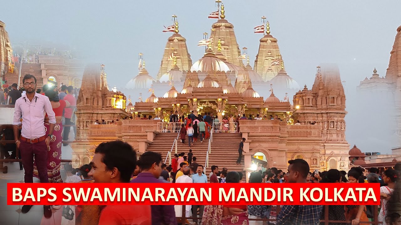 BAPS Swaminarayan Mandir/Temple  Aarti Kolkata Vlog | BAPS Swaminarayan Temple Opening Time EntryFee