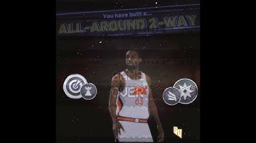 Nba 2k20 All-Around 2-Way Build