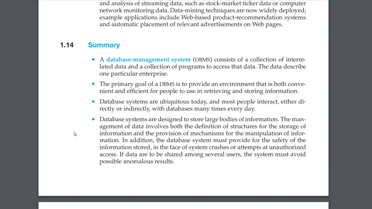 Database Systems - Chapter 1: Introduction