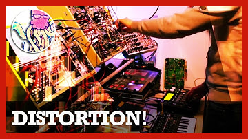 Tube Distortion Eurorack Jam (w/ MicroBrute & Vermona DRM-1) #TTNM