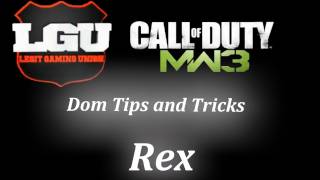 Destructing Domination || Mission by Rex (MW3 Domination Tips and Tricks)