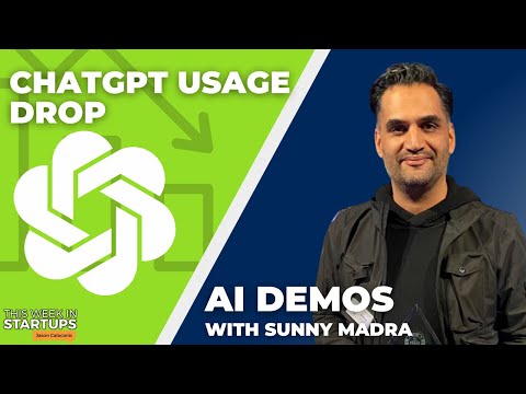 Threads, ChatGPT usage drops, and AI demos with Sunny Madra | E1774 thumbnail