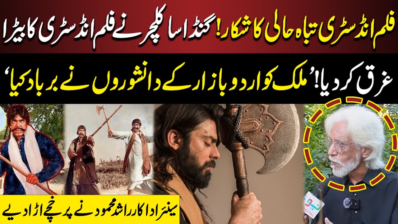 Gandasa Culture Ruined Our Cinema | Rashid Mehmood’s Explosive Statement | Neo Digital
