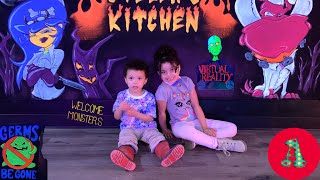 Monster Mini Golf with Halloween theme and interesting arcade games for kids family fun indoor screenshot 2