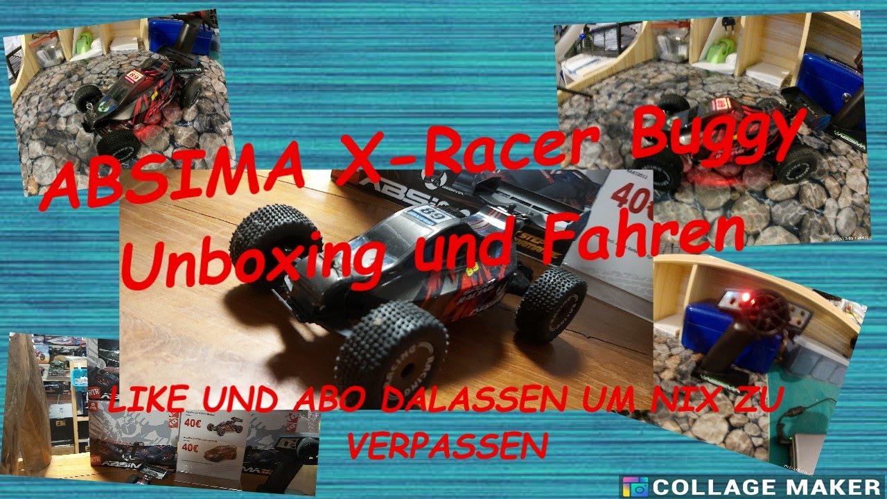 Absima X Racer 1/24 Unboxing und Fahrvideos - YouTube