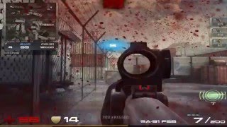 contract wars gameplay with 9A-91 FSB