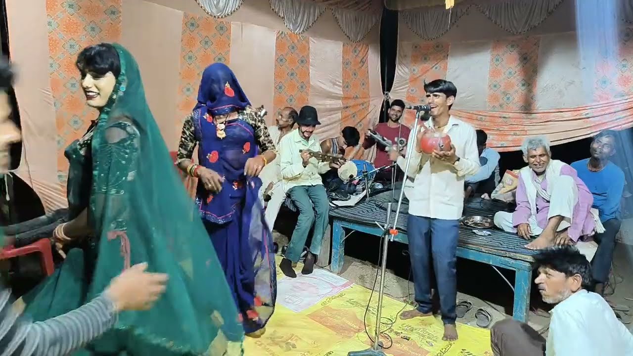 रामकुमार पाल तमूरा भजन, रामकुमार पाल सृजना वालों के यहां कुआं पूजन में तमूरा भजन 7458945970