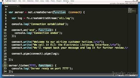 47 - nodejs основы (События и потоки:Обработка duplex потоков)