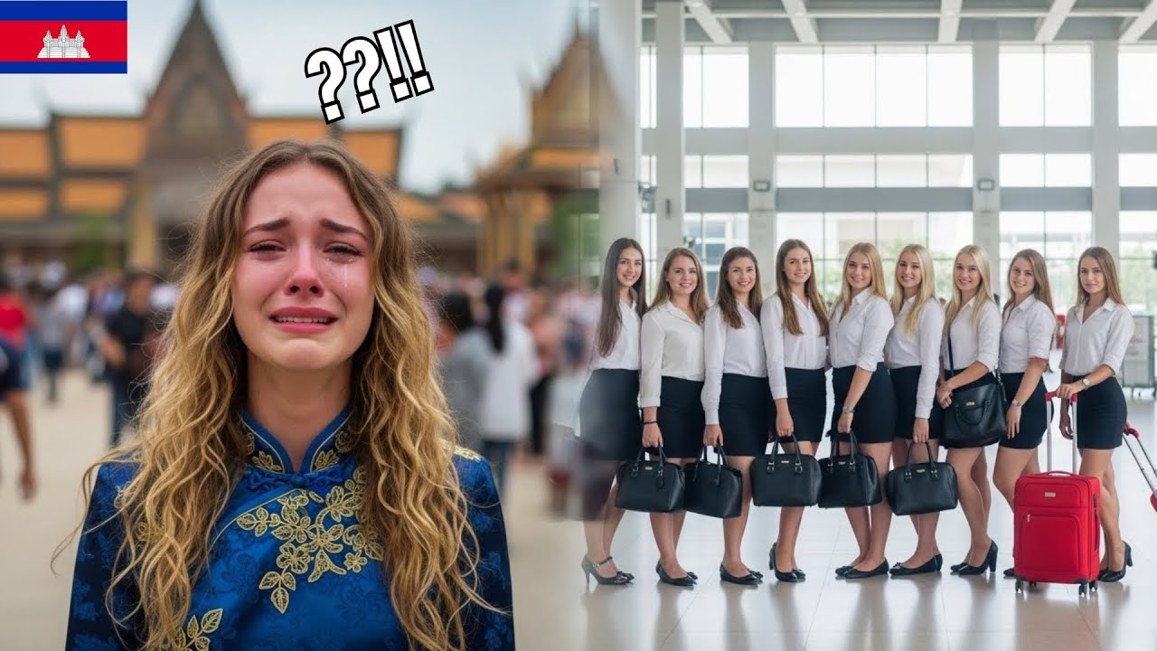 ✈️ សិស្សស្រីរុស្ស៊ីអភិជន មកកម្ពុជា! ដល់ព្រលានភ្នំពេញ 3 នាទី ភ្ញាក់ផ្អើល😱 មិនចង់ត្រឡប់ 🙅‍♀️