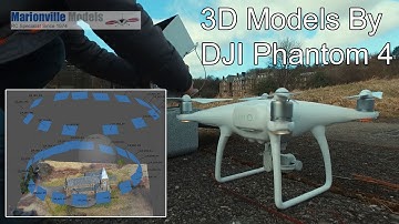 Creating 3D Model with Phantom 4, Photogrammetry Mapping. Agisoft PhotoScan