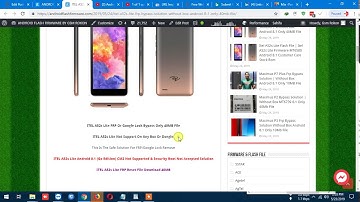ITEL A52s Lite Frp Bypass Solution | Without Box Android 8.1 Only 40MB File