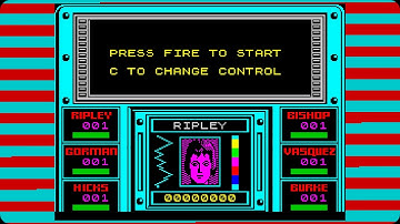 Aliens - ZX Spectrum - Loading, Intro Music and a Failed Gameplay attempt