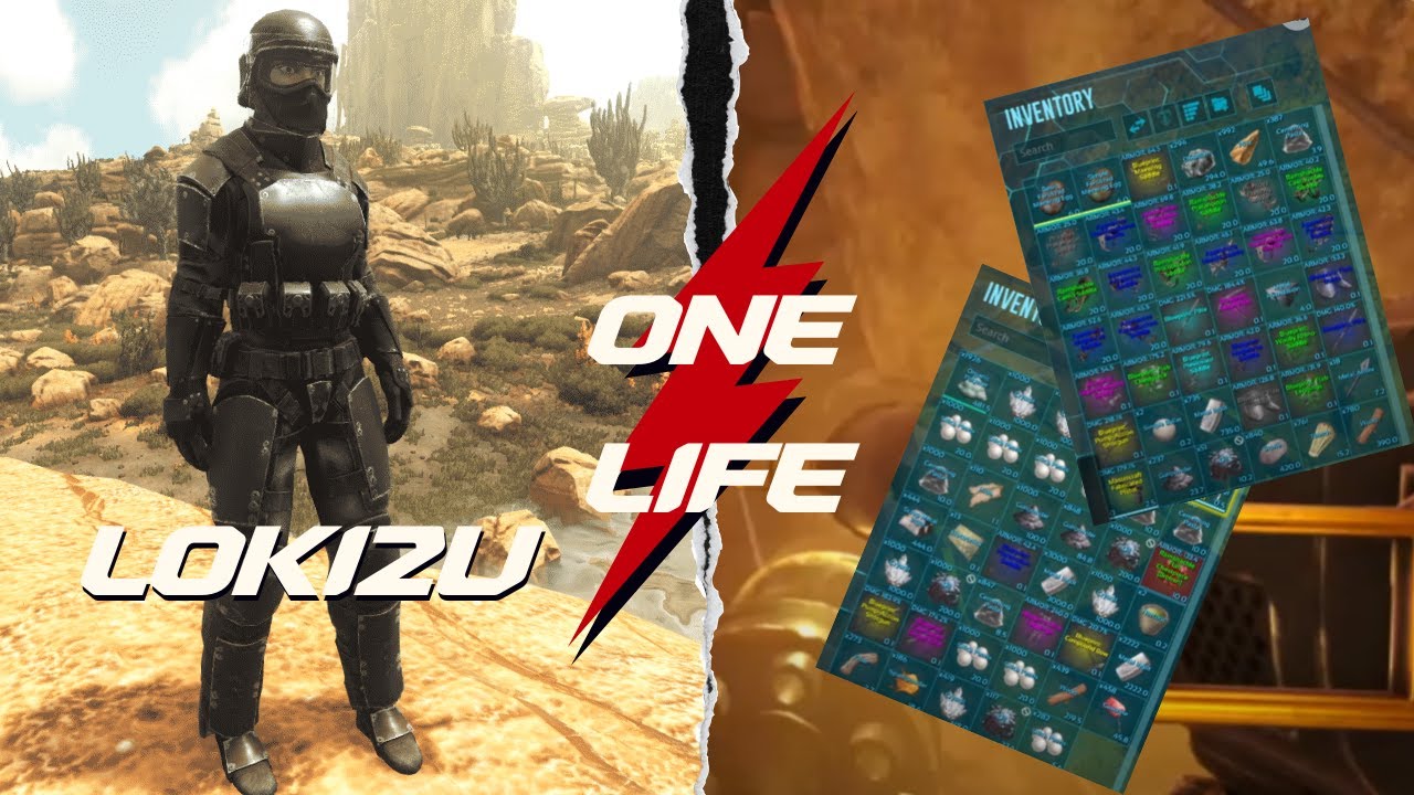 One Life Challenge on Ark's Most Popular PVP Cluster 