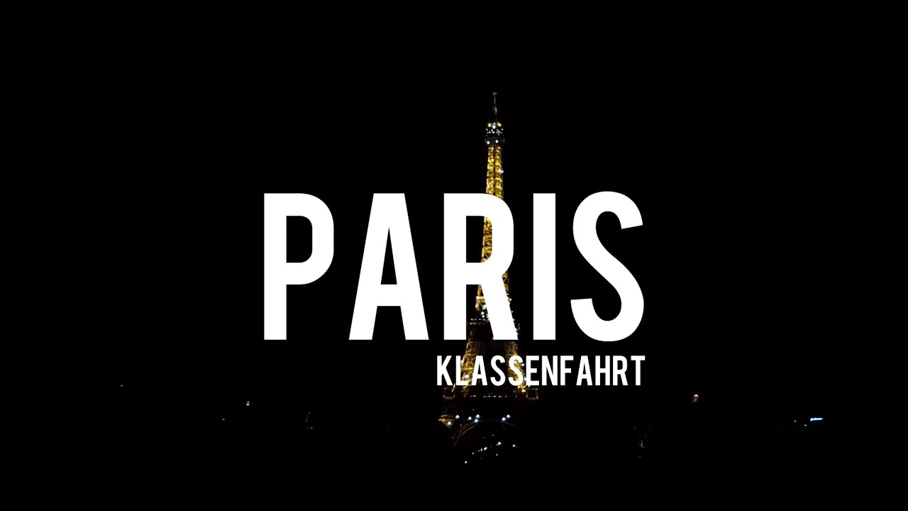 Paris Klassenfahrt 2025