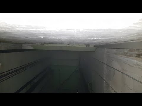 1980s MAN Aufzug Schachteinblick | Lift Shaft View