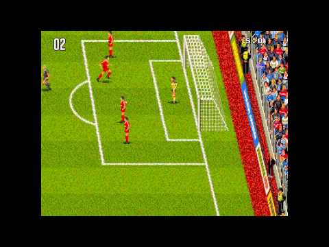 World Trophy Soccer ... (Sega Genesis) Gameplay