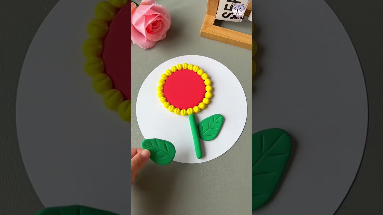 Clay arts #diy #clay #clayflowers #howtomakeclayflowers #artsandcrafts #kids