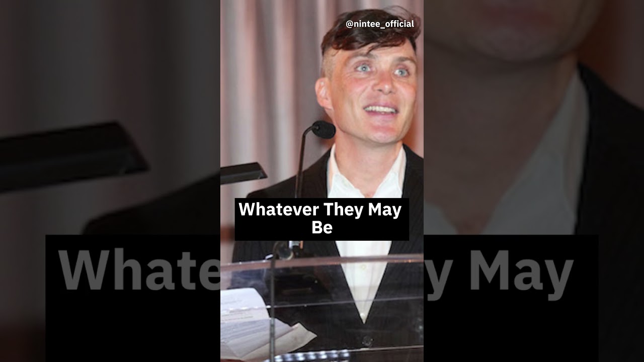 3 Inspiring Lessons From Cillian Murphy