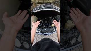 ASMR: Hood struts replacement #mercedes #mercedesbenz #w210 #fyp #fypシ