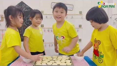 Bé làm bánh khoai lang - Lớp Chồi 3 | Mầm non Hoa Mai Gò Vấp