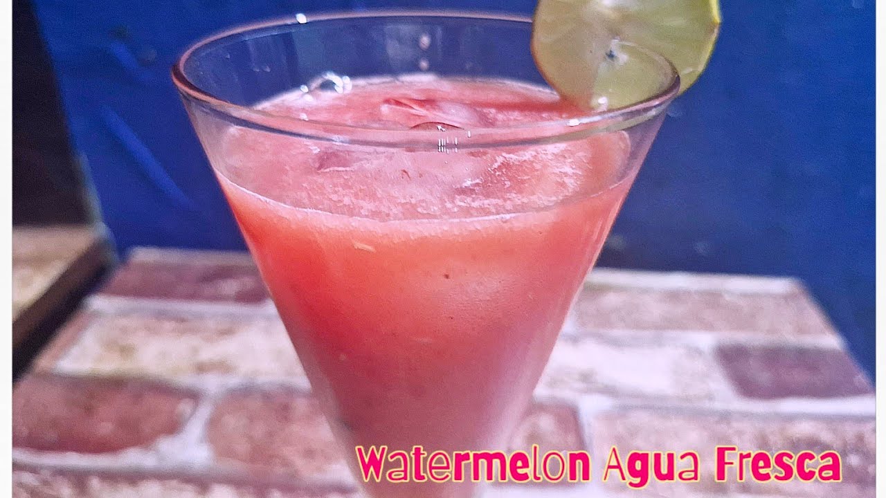 Cherry Chef's Watermelon Waves A Cool Agua Fresca Experience YouTube