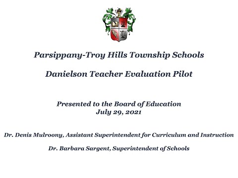 Danielson Teacher Evaluation