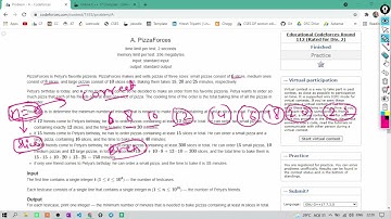 Pizzforces | Codeforces Educational Round 112