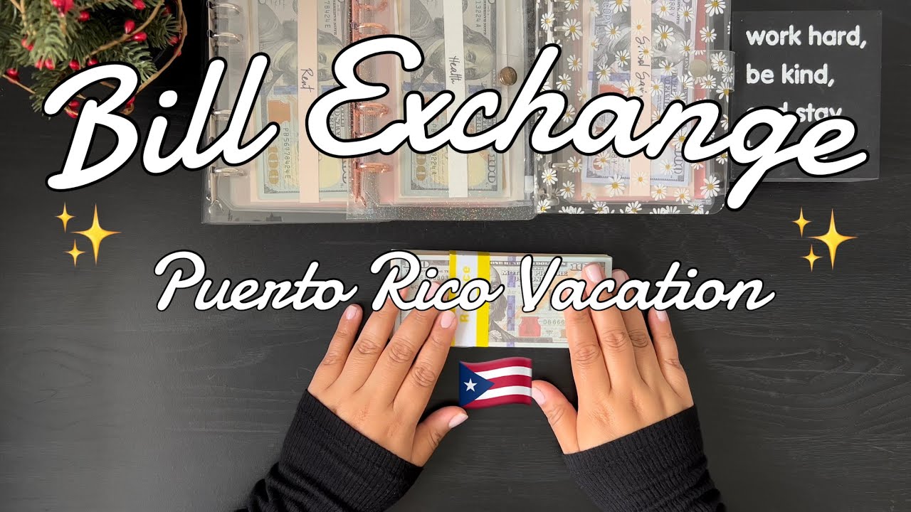 Bill Exchange 💵 Switching to Prop Money Puerto Rico Vacation