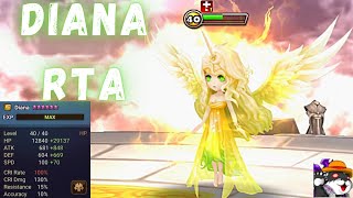 The Power Of Diana (Wind Unicorn) In RTA  Summoners War