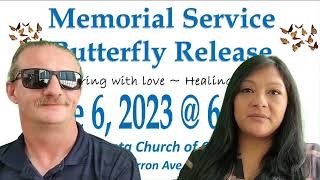 Arkansas Valley Hospice Memorial Butterfly Release June 6, 2023 Interview About the Event with Tara.