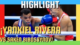 Yankiel Rivera vs Saken Bibossynov |Olympics TOKIO 2020 (Highlight) #olimpiadas