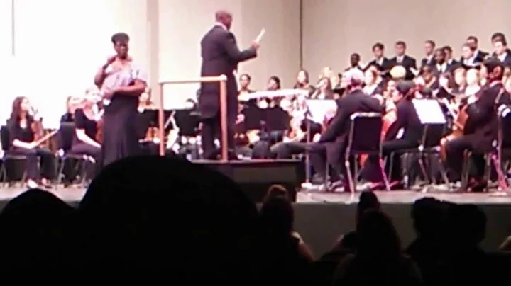 Gospel joins Symphony.  Roslyn Pratt