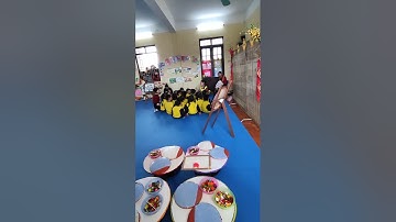 Tạo hình: Tạo hình hoa từ các nguyên vật liệu ( Mầm non Thanh miện)