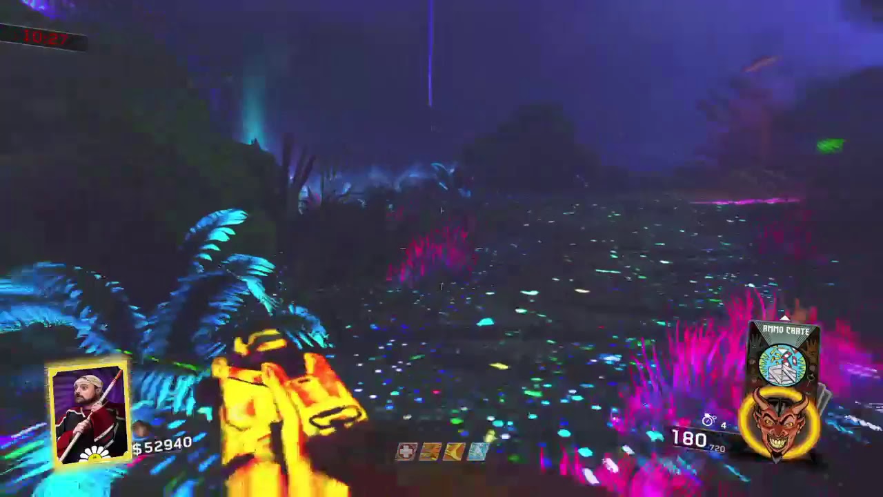 Iw zombies boss battles rave in the redwoods