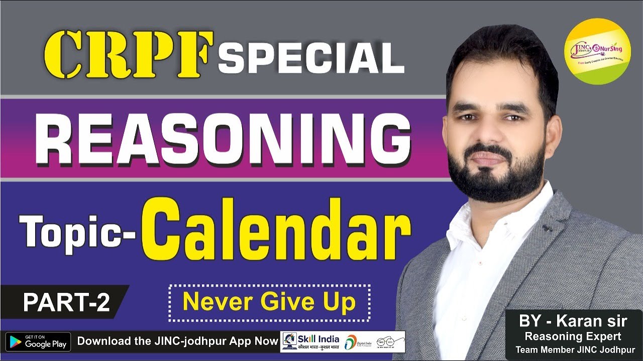 Reasoning  Calendar Part-2