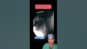Drop that donut! #Surgery #Anesthesia #Digestion #Aspiration #Pneumonia #Food #Water #Surgeon #Nurse