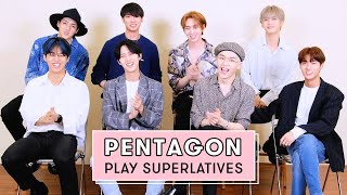 PENTAGON Reveals Who's the Biggest Flirt, the Funniest, and More | Superlatives