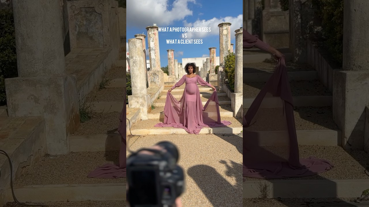 What a photographer sees vs what their client sees 👀