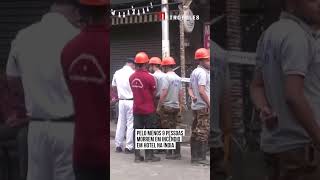 Pelo menos 9 pessoas morrem em incêndio em hotel na Índia