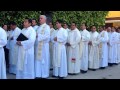 Procesión de entrada en la Misa de Ordenaciones Sacerdotales 2015 - Pueblo de Reyes