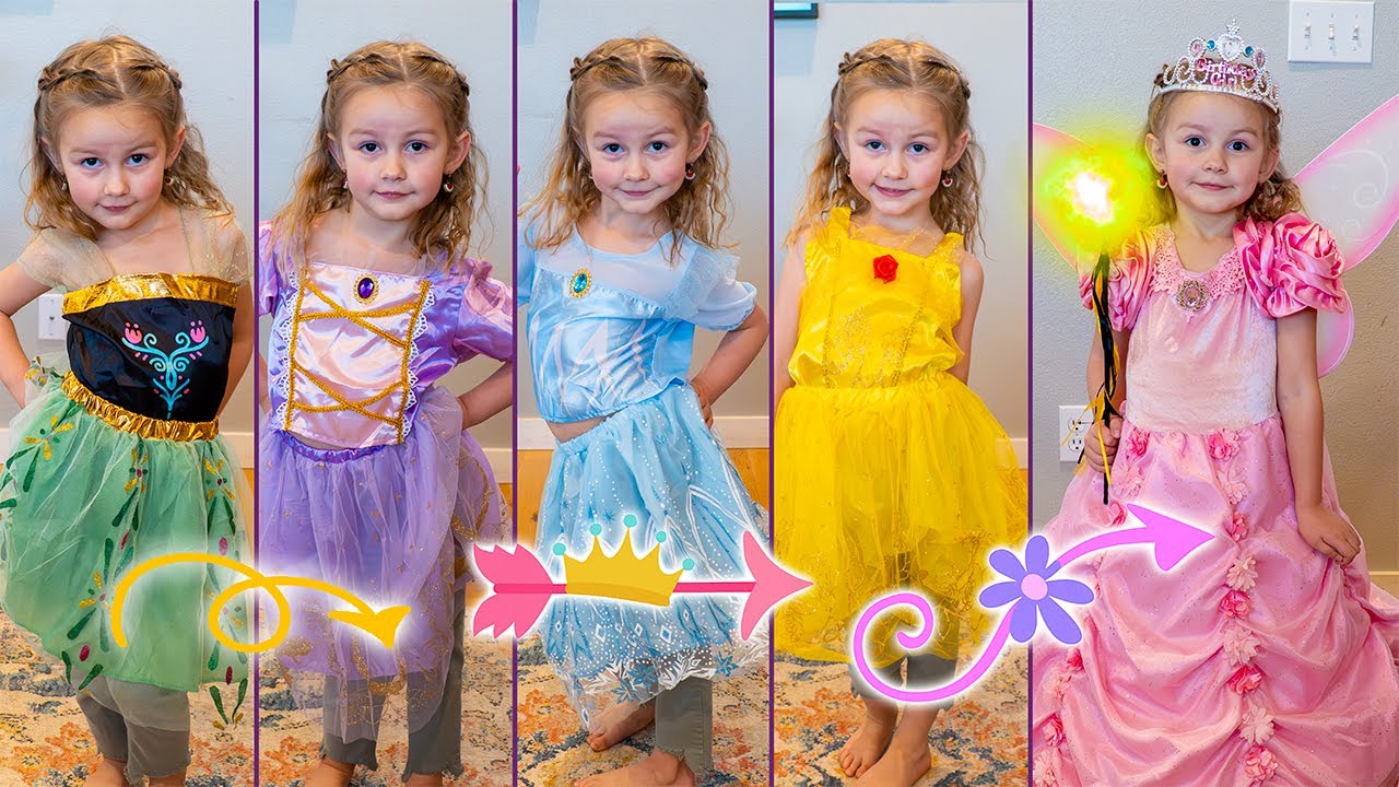 youtube princess dresses Disney Princess Outfits | Kids Wear
