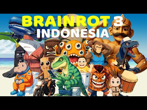 INDONESIAN BRAINROT: ANIME OPENING (P.3) | Official Music Video